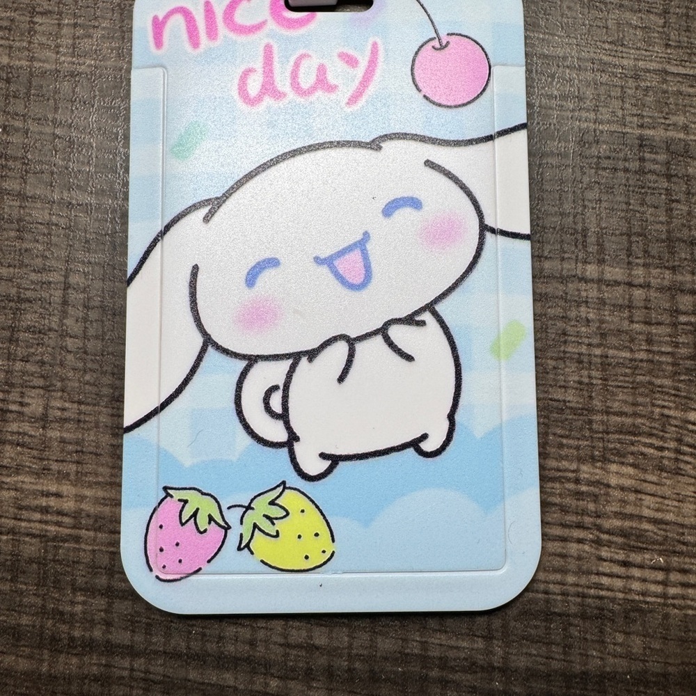 Sanrio Cinnamoroll ID/Badge Lanyard NWT